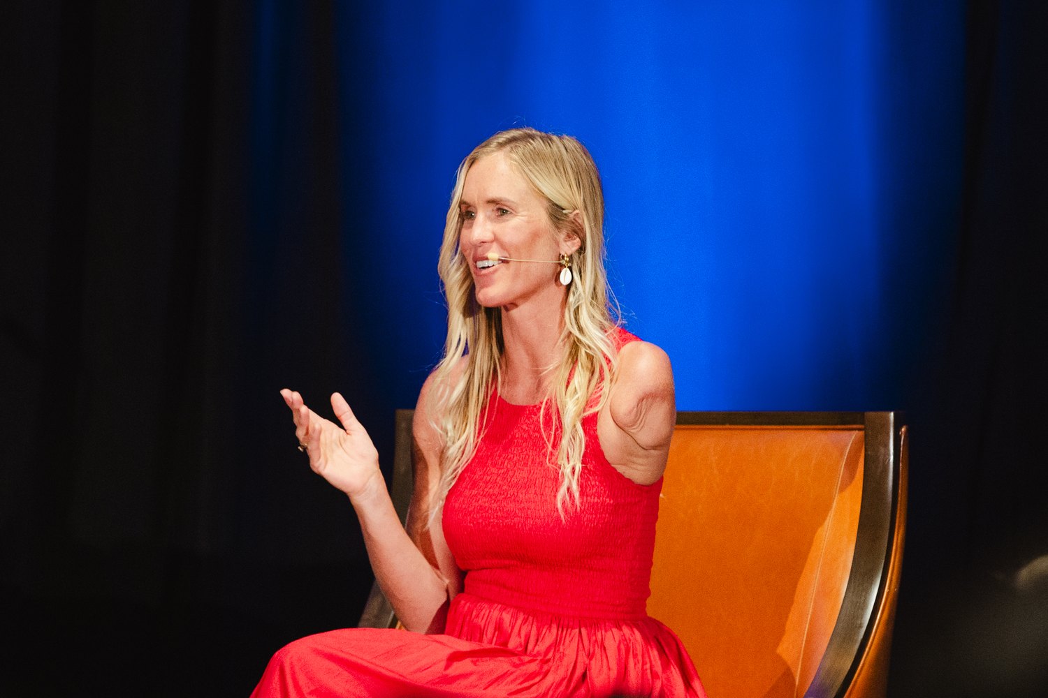 Bethany Hamilton delivering the 2025 keynote