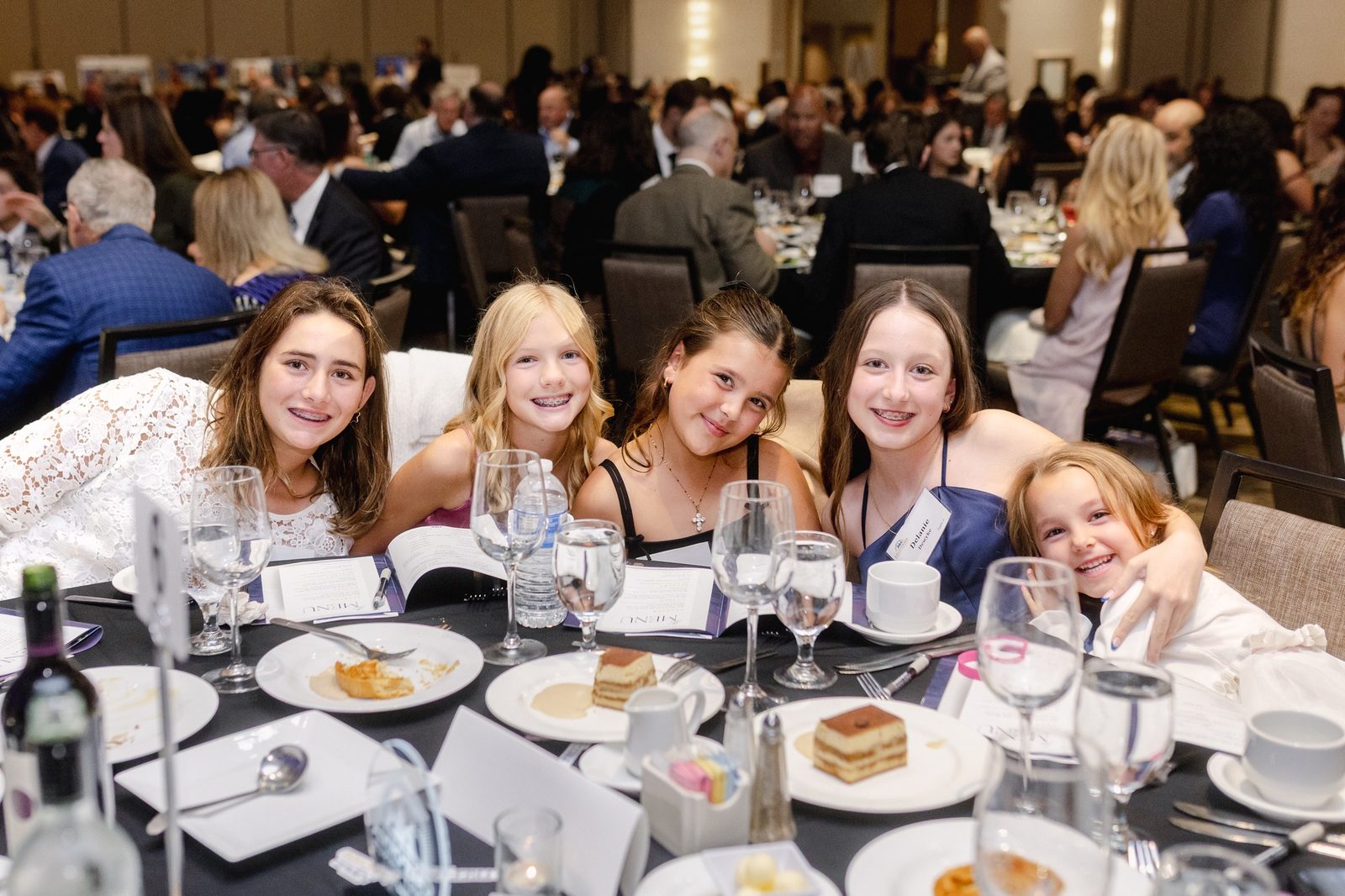 Young guests at the gala